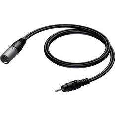 Procab 3.5mm - XLR M-F 1.5m