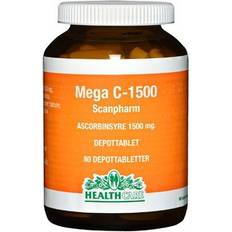 Mega c 1500 Scanpharm HealthCare Mega C-1500mg 80 stk