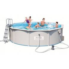 4.6 m Piscine Bestway Piscina fuori terra rotonda Hydrium da 460x120 cm grigio