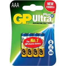 Aaa batteri GP Batteries Batteri, Ultra Plus, Alkaline, AAA, 1,5V