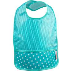 Vaskemaskinvennlig Smekker Bambino Easy Wipe Star Pocket Bib