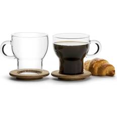 Wood Cups & Mugs Sagaform Oak Mug 25cl 2pcs