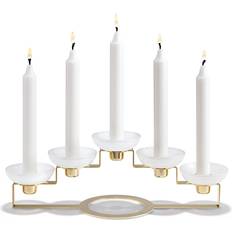 Holmegaard Inredningsdetaljer Holmegaard Lumi 5-Armed Julljusstake 11cm