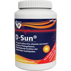 Naturel Vitaminer & Mineraler Biosym D-Sun 20mg 360 stk