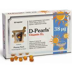 Vitaminas y Suplementos Pharma Nord D-Pearls 38mcg 80 pcs