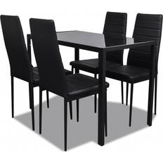 vidaXL 242986 Matgrupp, 1 Bord inkl. 4 Stolar