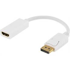 Deltaco DisplayPort - HDMI Adapter 2m