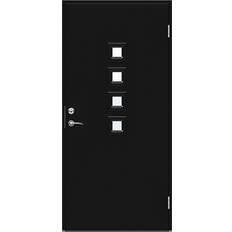 Swedoor Michigan Ytterdörr Klarglas S 9000-N H (100x210cm)