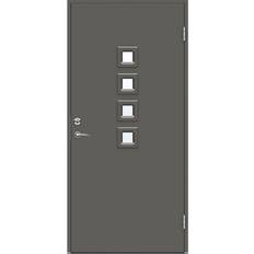 Swedoor Michigan Ytterdörr Klarglas S 7000-N V (90x210cm)