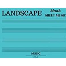 Landscape Blank Sheet Music: Sheet Music Notebook for Fundamental Music Theory