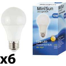 MiniSun LED Lamps 10W E27 6-pack