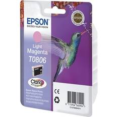 Economico Inchiostro Epson Cartuccia Magenta Chiaro Blister C13T08064021