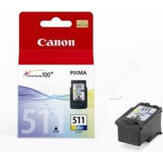 Canon Cartucho Tinta CL-511 Original Cian - Magenta Amarillo