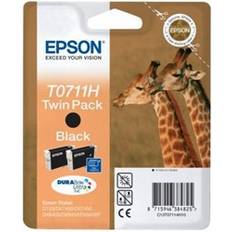 Epson t0711 Epson T0711H 2-pack (Black)