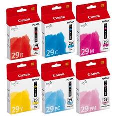 Canon Cartucho De Tinta Rainbow Pack Pgi-29 Cmy/pc/pm