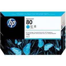 Blæk & Toner HP 80 175ml (Cyan)