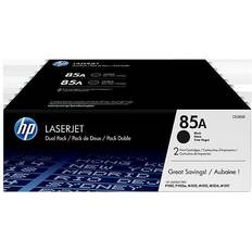 Hp laserjet ce285a svart tonerkassett ce285a HP 85A 2-pack (Black)