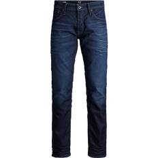 Poliestere Jeans Jack & Jones Iwhmike Original Jos 097 I.K. Tapered Fit Jeans - Blue/Blue Denim