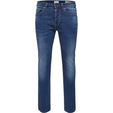 Weft Regular Fit Jeans - Blue/Medium Blue Denim