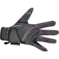 Red - Sportswear Garment Gloves HKM Fashion