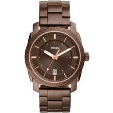 Brown Wrist Watches Fossil Machine (FS5370)