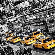 Ideal Decor Murals Cabs Queue (00116)