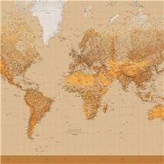 Ideal Decor Murals The World (00153)