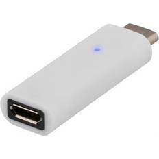 Deltaco USB C - USB Micro B Adapter M-F