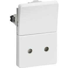 Fuga 1 modul uden jord Schneider Electric Lauritz Knudsen Fuga Stikk M/Afb. 1,5M Hv
