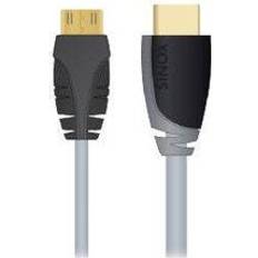 Kabler Sinox Mini HDMI - HDMI 1m