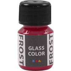 Röda Glasfärger Glass Color Frost Red 35ml