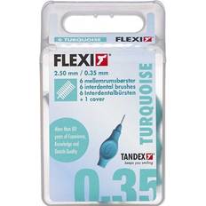 Tandex Tandverzorging Tandex Flexi Interdentale Borstel Turquoise 6 Stuks