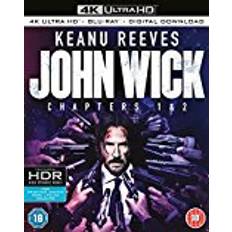 John wick 4k John Wick: Chapters 1 & 2 [4k Ultra HD + Blu-ray + Digital Download] [2017]