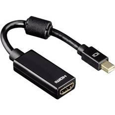 Hama Mini DisplayPort - HDMI Adapter M-F 0.1m