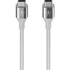 Guld - USB C-USB C - USB-kabel Kablar Belkin Mixit DuraTek USB C - USB C 2.0 1.2m