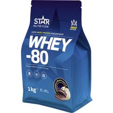 Star nutrition whey 80 Star Nutrition Whey-80 Cookies & Cream 1kg