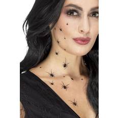 Halloween Trucchi Smiffys Tatuaggi da Ragni Neri