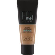 Fit me matte + poreless foundation Maybelline Fit Me Matte + Poreless Foundation #250 Sun Beige