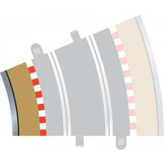 Modeller & byggesett Scalextric Radius 3 Curve Inner Borders 22.5° C8281 4-pack