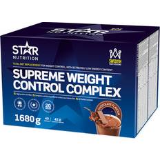 Star Nutrition Viktkontroll & Detox Star Nutrition Supreme Weight Control Complex Chocolate 42g 40 st