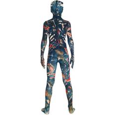 Morphsuit Jaw Dropper Burnt Zombie Kids Morphsuit