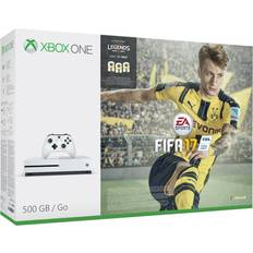 Game Consoles Microsoft Xbox One S 500GB - FIFA 17