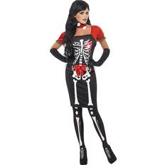 Skeletons Fancy Dresses Smiffys Beautiful Bones Costume