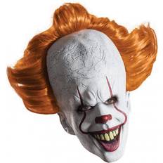 Gris Mascarillas Rubies Adult Deluxe IT Movie Pennywise Clown Costume Mask Pennywise Masks