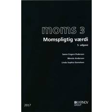 Bøger Moms 3 - momspligtig værdi (Hæftet, 2017)