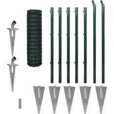 Kits de valla vidaXL Set Spike Euro Fence 100cmx10m