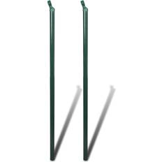 Green Fence Poles vidaXL Fence Strive 59.1"