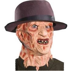 Devils & Demons Head Masks Fancy Dress Rubies Adult Freddy Krueger Overhead Latex Mask