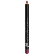 Violetti Huultenrajauskynät NYX Suede matte lip liner -huultenrajauskynä