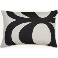Marimekko Kaivo Pudebetræk Sort, Hvid (60x40cm)